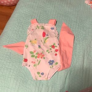 The Beaufort Bonnet sunsuit 6/12months